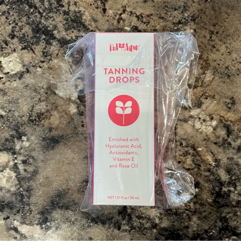 Redaspen Tanning Drops Brand New Sealed